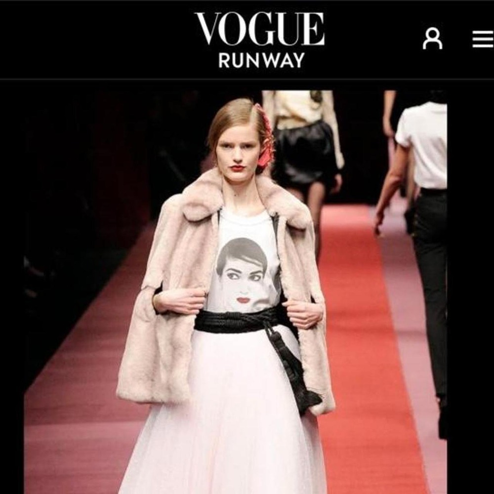 D&G Fall 2009 Vintage Runway Tank